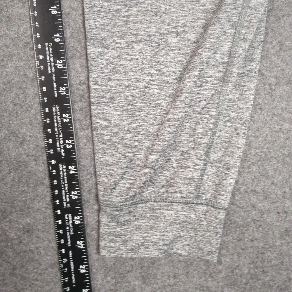 Gap Fit Brushed Tech Jersey Jogger Pants Heather Gray Mens Large gDRY Wicking